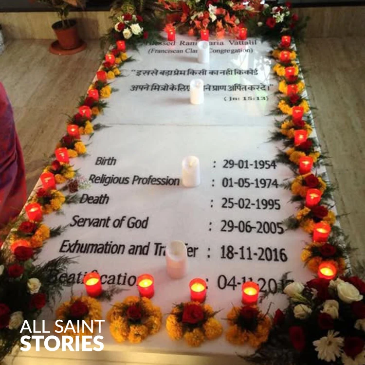Image of BLESSED.   RANI MARIA VATTALIL