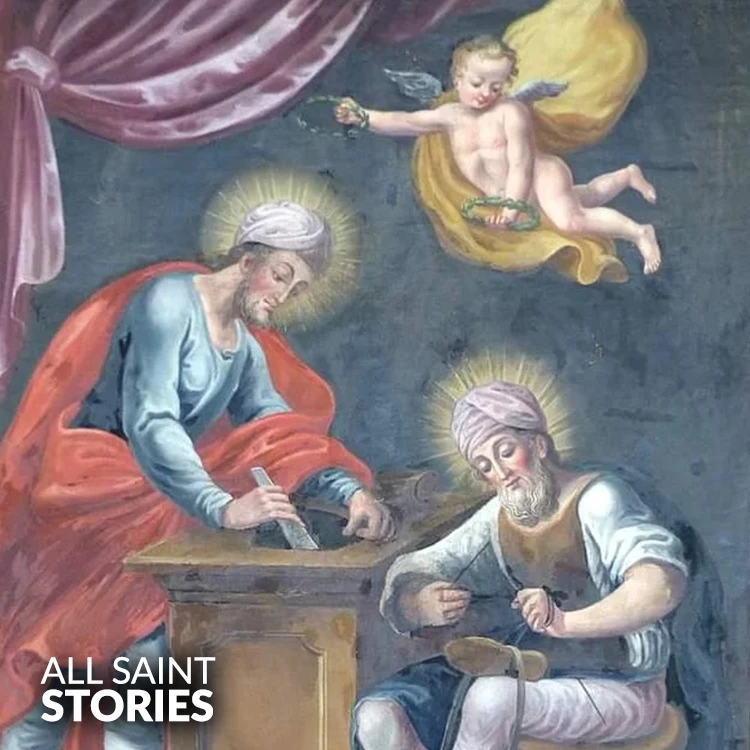 Image of ST. CHRISPIN AND CHRISPINIAN (MARTYR)