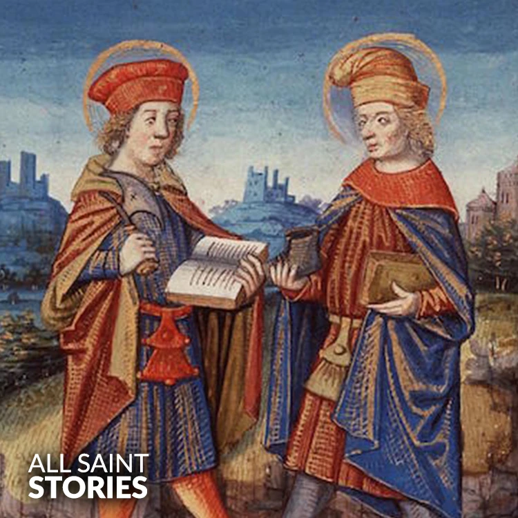 Image of ST. CHRISPIN AND CHRISPINIAN (MARTYR)