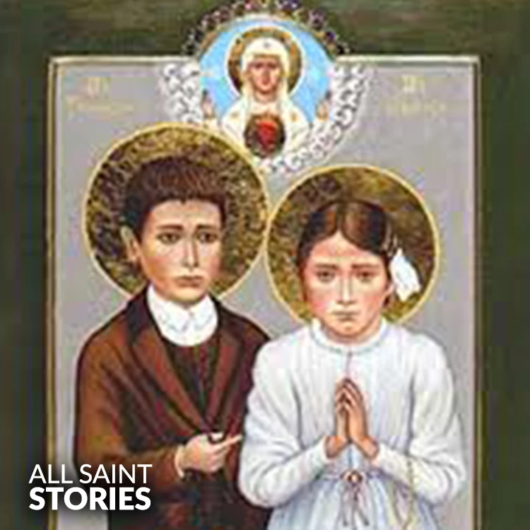 Image of ST. FRANCISCO AND JACINTA