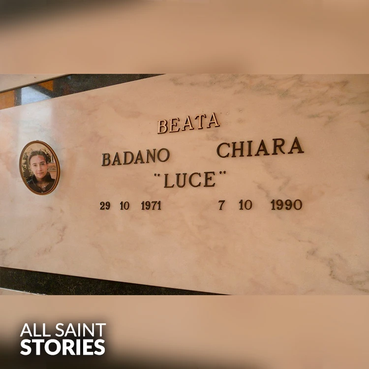 Image of BLESSED. CHIARA BADANO