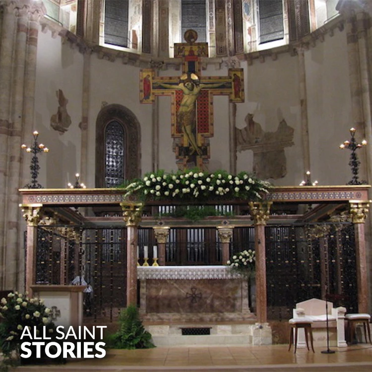 Image of ST. CLARE  OF ASSISI