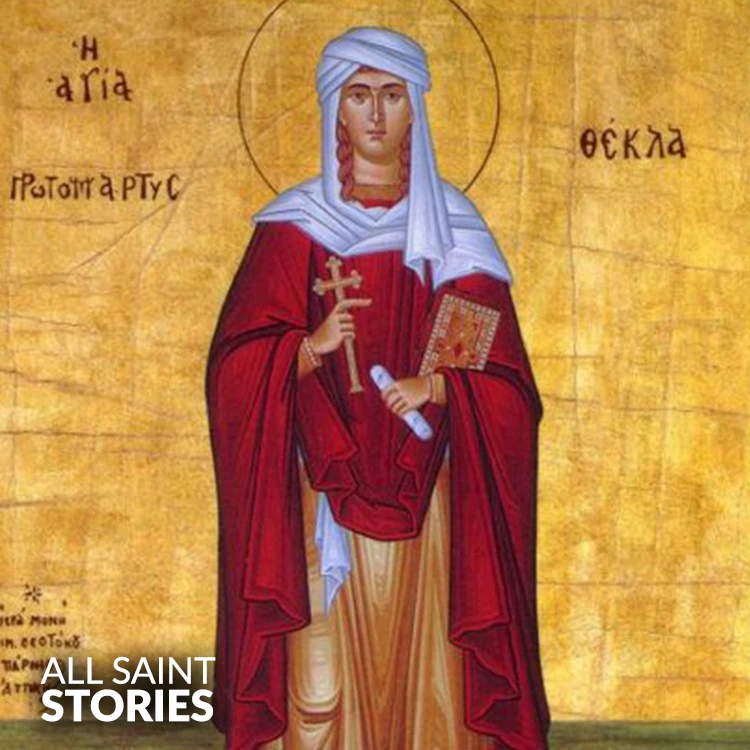 Image of ST. THECLA (FIRST FEMALE MARTYR )