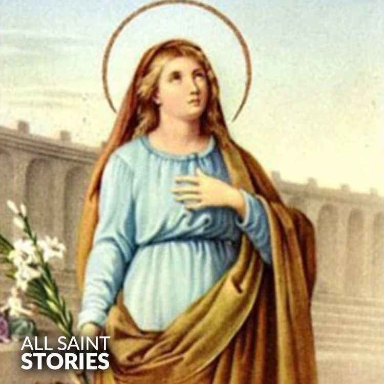 Image of ST. THECLA (FIRST FEMALE MARTYR )