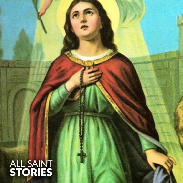 Image of ST. THECLA (FIRST FEMALE MARTYR )