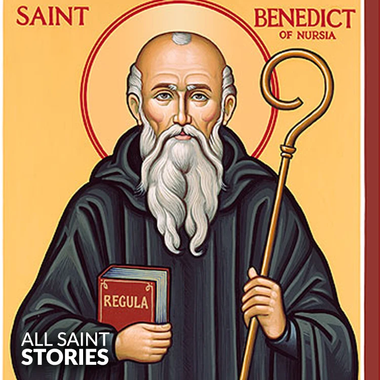 Image of ST. BENEDICT (480-543)