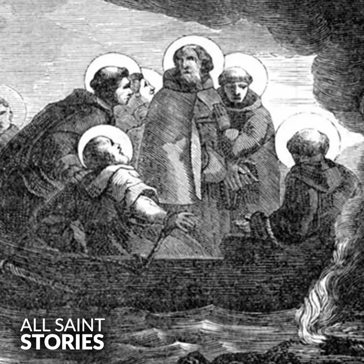 Image of ST. LIBERATUS AND SIX MONKS (MARTYR)