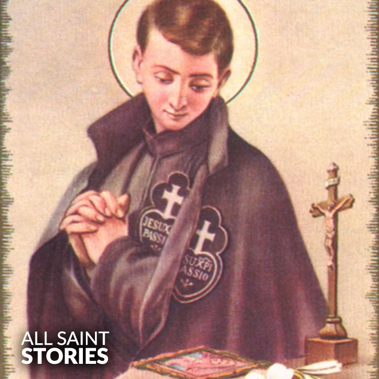 Image of ST. GABRIEL OF OUR LADY OF SORROWS