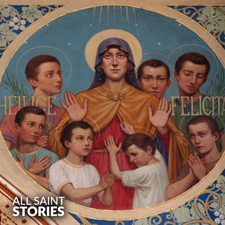 Image of ST. FELICITY AND SEVEN SONS