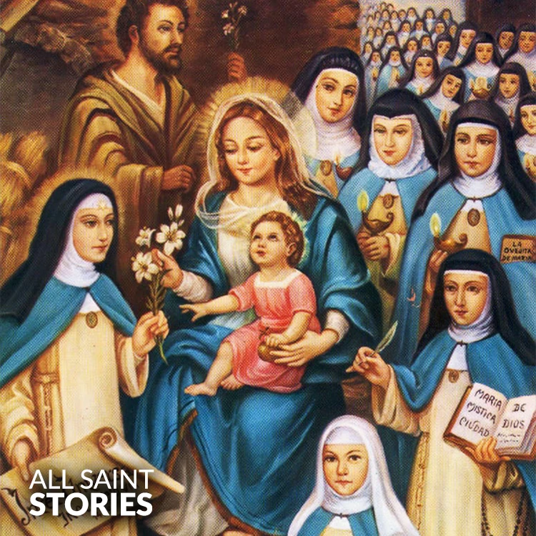 Image of ST. BEATRICE OF SILVA