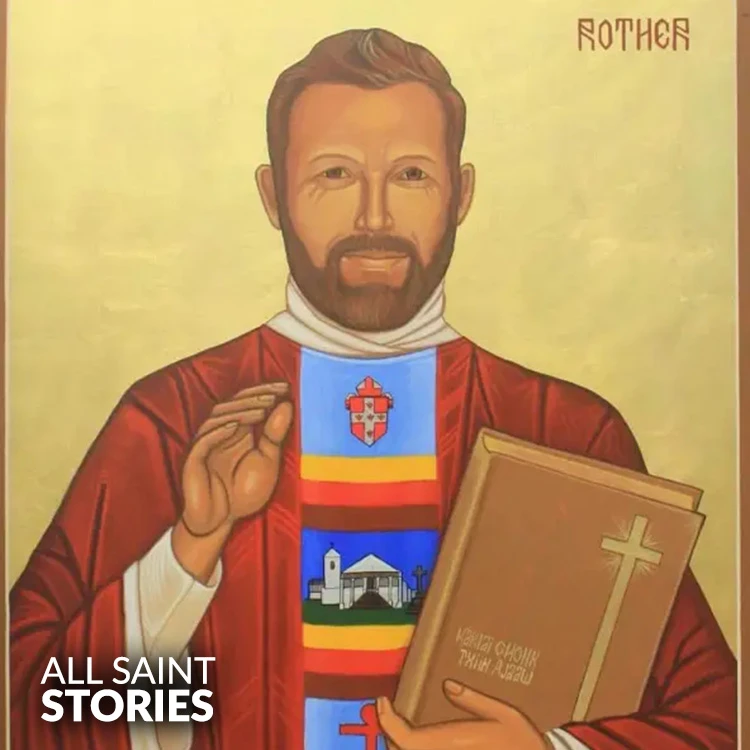 Image of BLESSED. STANDLY ROTHER