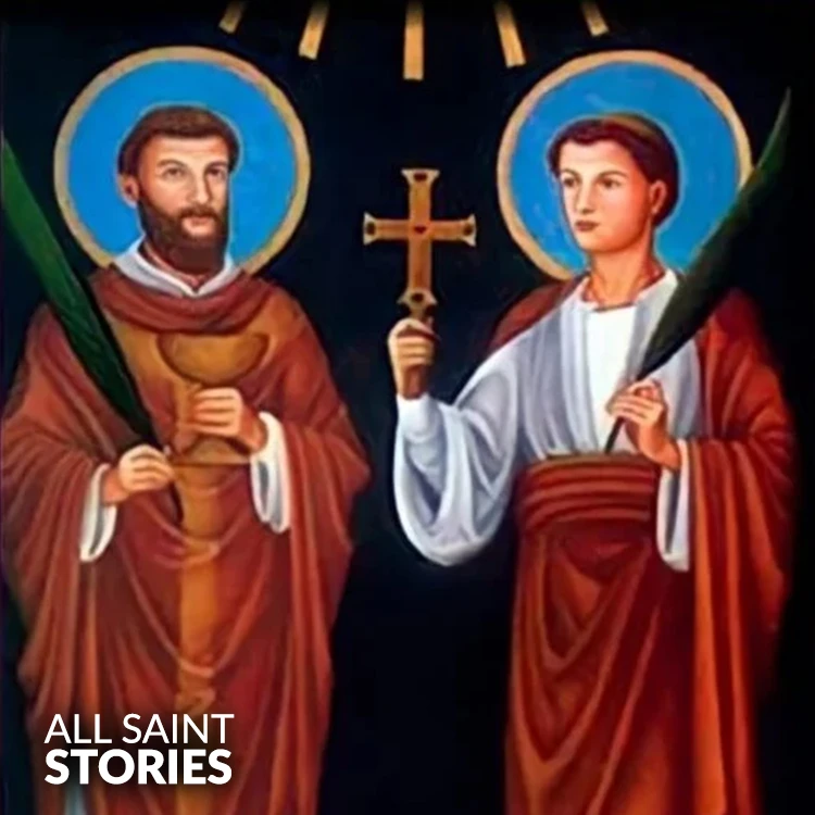 ST. MARCELLINUS AND PETER