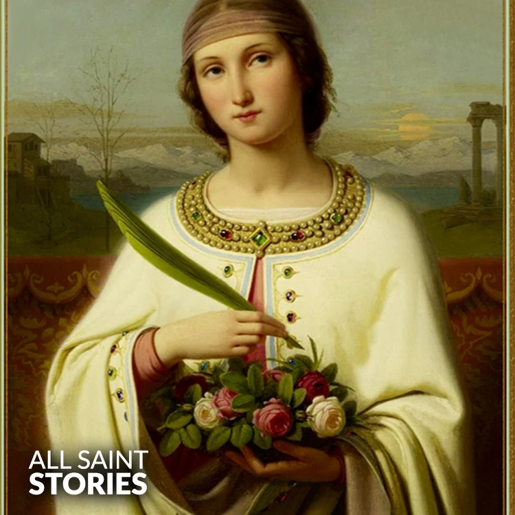 ST. DOROTHY   OF CAESAREA